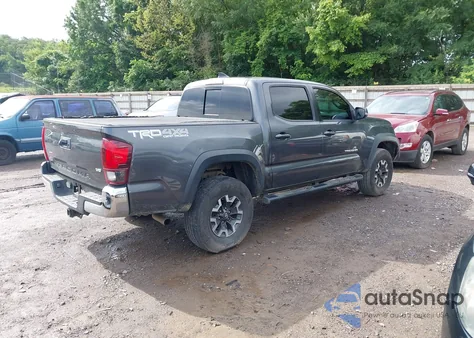 2018 Toyota Tacoma Dbl Cab/Sr/Trdspt/Or/Pro z USA, uszkodzony, nr VIN 3TMCZ5AN1JM178654